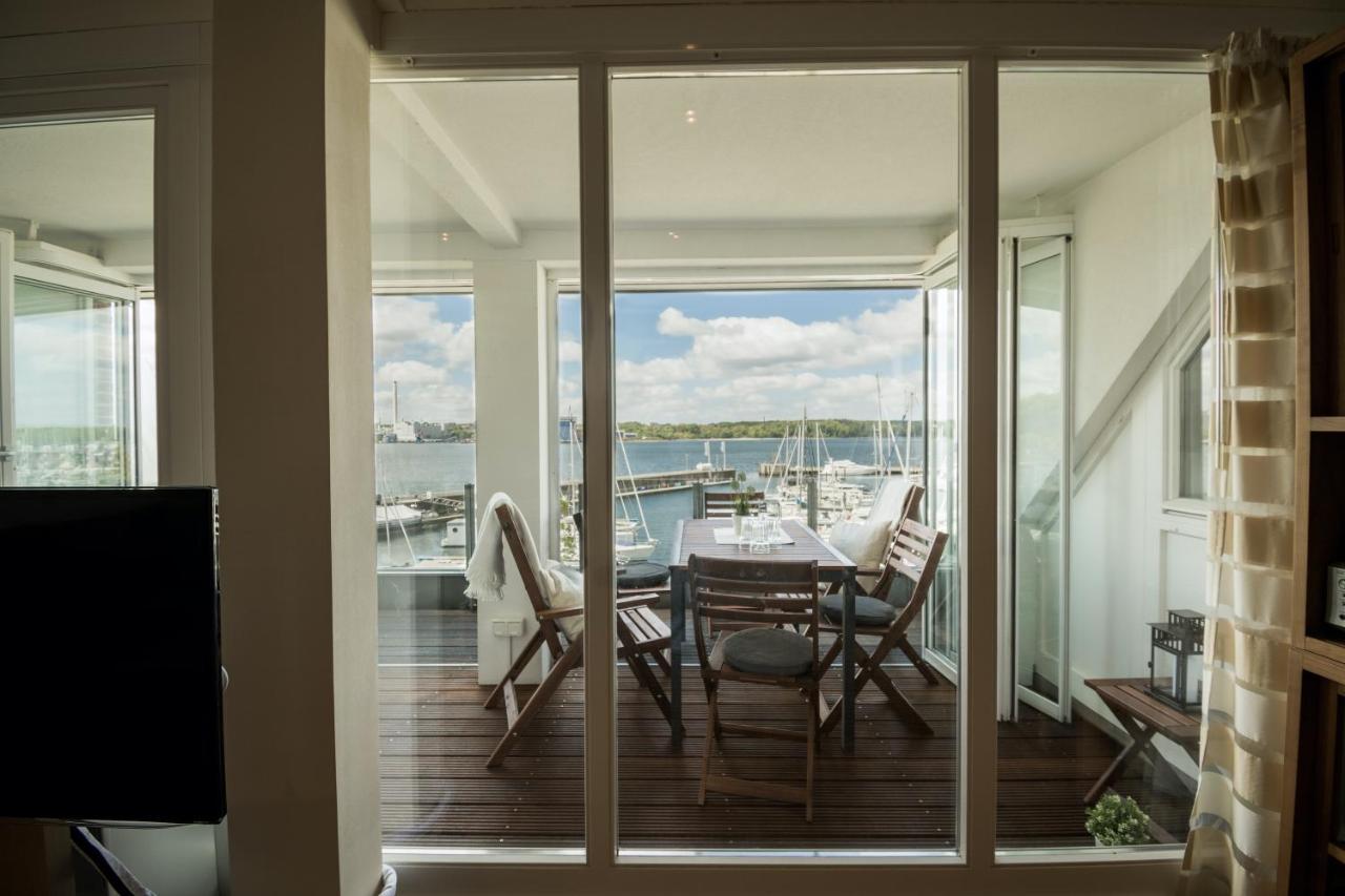 Fewo1846 - Baltic Lodge - Komfortable Maisonettewohnung Mit 3 Schlafzimmern, Balkon Und Blick Auf Die Marina Sonwik Flensburg Exteriér fotografie