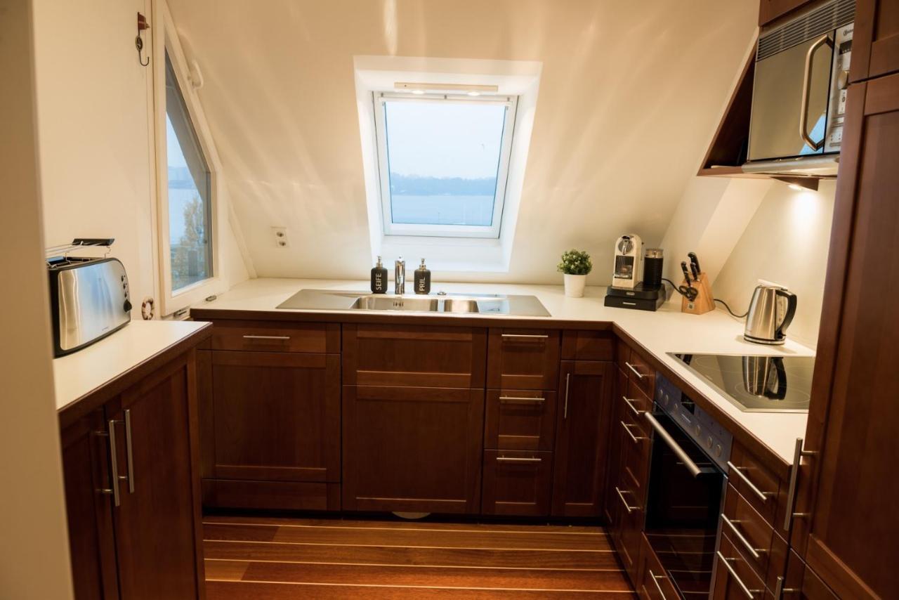 Fewo1846 - Baltic Lodge - Komfortable Maisonettewohnung Mit 3 Schlafzimmern, Balkon Und Blick Auf Die Marina Sonwik Flensburg Exteriér fotografie