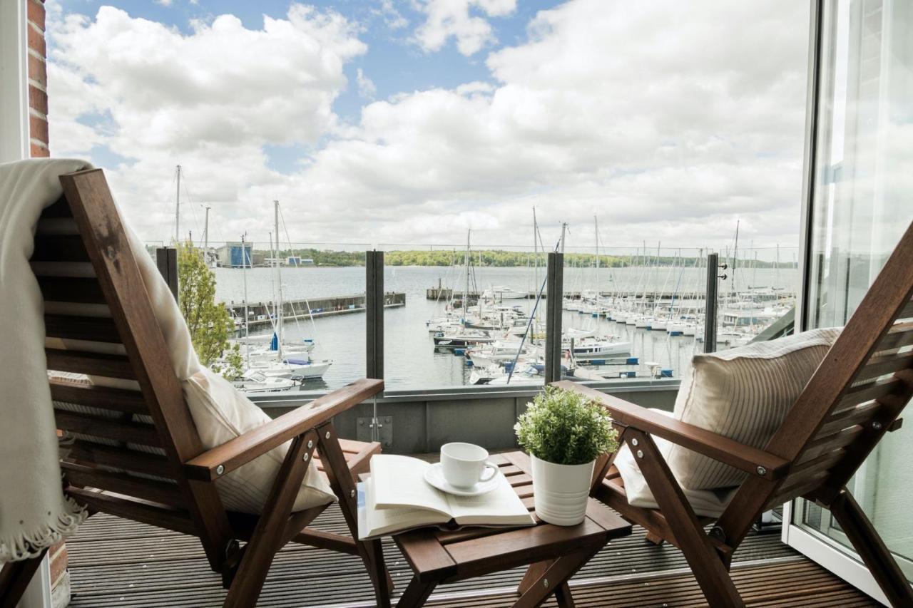 Fewo1846 - Baltic Lodge - Komfortable Maisonettewohnung Mit 3 Schlafzimmern, Balkon Und Blick Auf Die Marina Sonwik Flensburg Exteriér fotografie